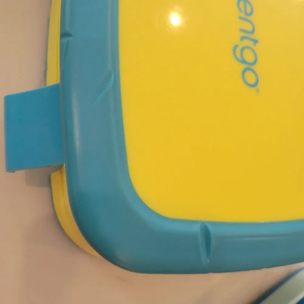 Bentgo Kids Leak Proof 5 Compartment Lunch Box Blue & Yellow Lot of 2 School